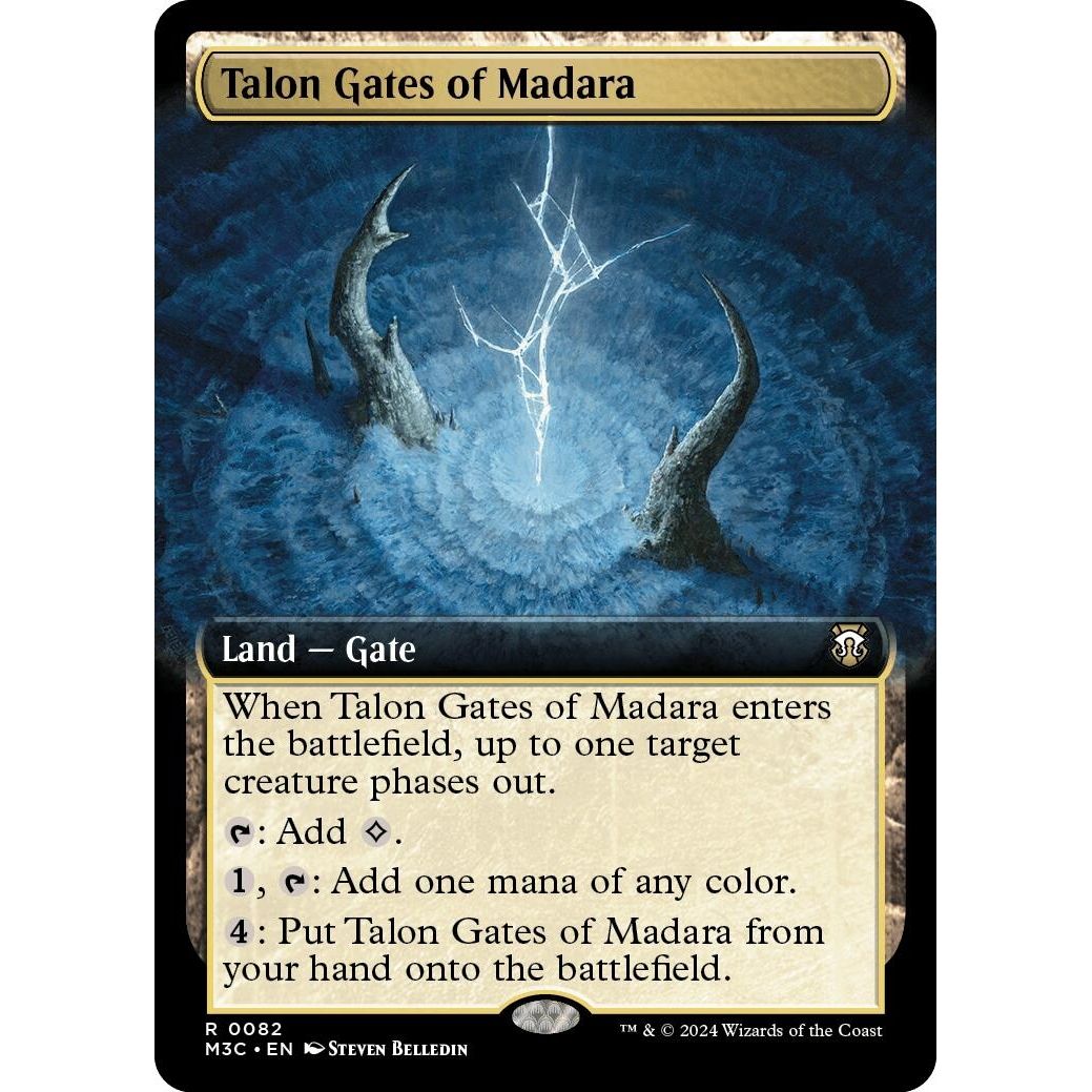 Image for Talon Gates of Madara (Extended Art) (Ripple Foil) (82) (M3C) - Magic: The Gathering