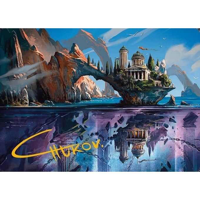 Image for Copy Land Art Card (Gold-Stamped Signature) (29) (ASMH3) - Magic: The Gathering