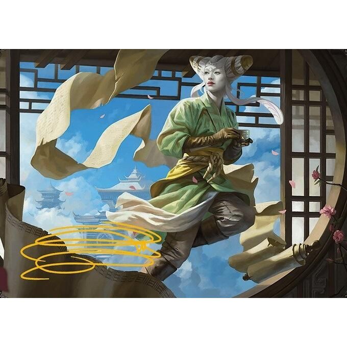 Image for Tamiyo, Inquisitive Student Art Card (Gold-Stamped Signature) (17) (ASMH3) - Magic: The Gathering