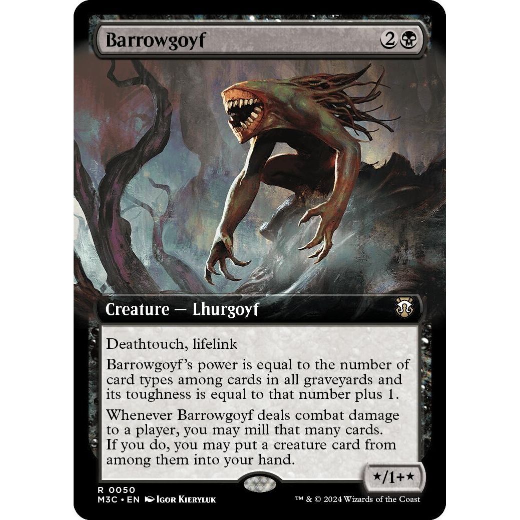 Image for Barrowgoyf (Extended Art) (50) (M3C) - Magic: The Gathering