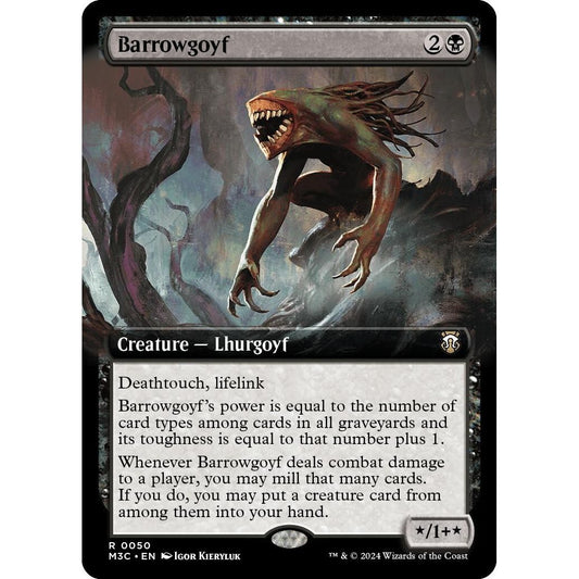 Image for Barrowgoyf (Extended Art) (Ripple Foil) (50) (M3C) - Magic: The Gathering