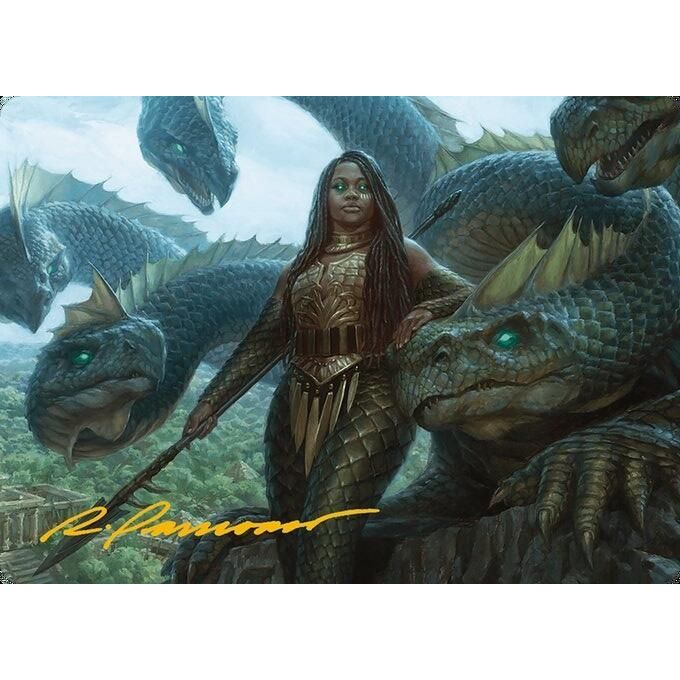 Image for Hydra Trainer Art Card (Gold-Stamped Signature) (10) (ASMH3) - Magic: The Gathering