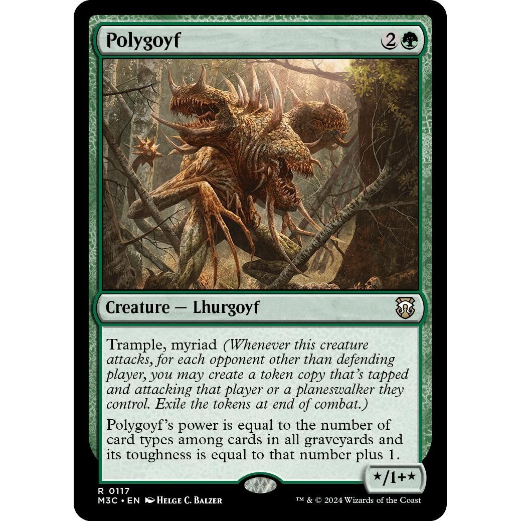 Image for Polygoyf (117) (M3C) - Magic: The Gathering
