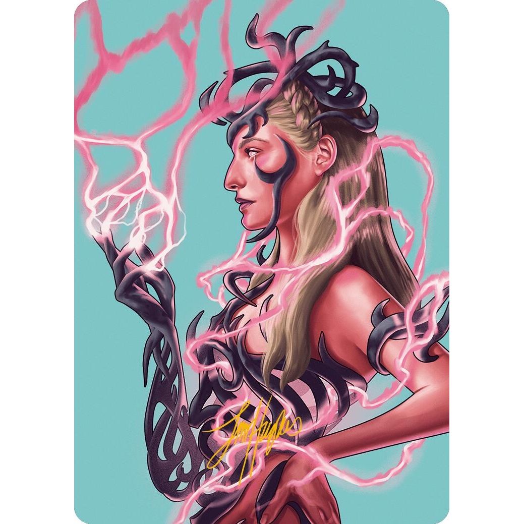 Image for Breya, Etherium Shaper Art Card (Gold-Stamped Signature) (49) (ASMH3) - Magic: The Gathering