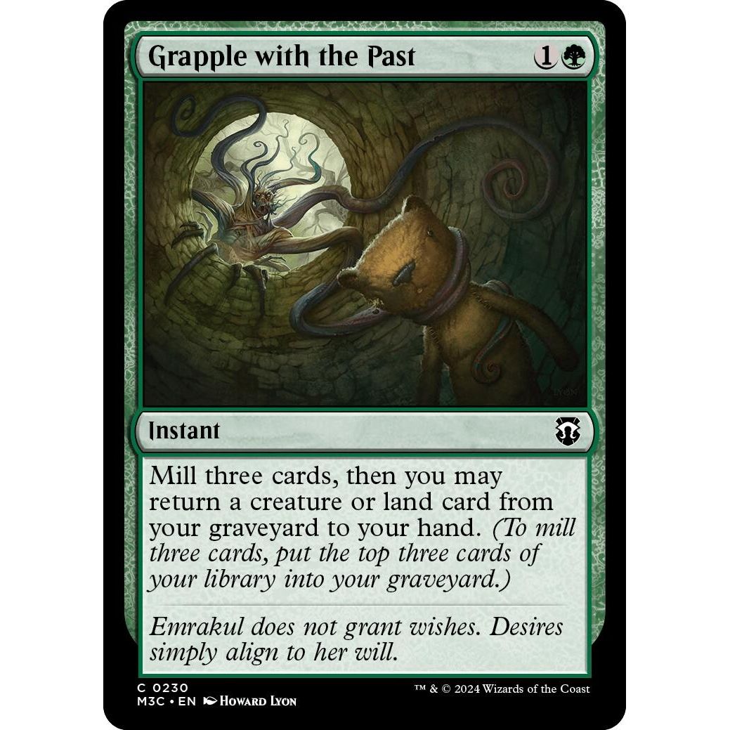 Image for Grapple with the Past (Ripple Foil) (230) (M3C) - Magic: The Gathering