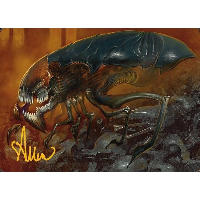 Image for Cranial Ram Art Card (Gold-Stamped Signature) (13) (ASMH3) - Magic: The Gathering