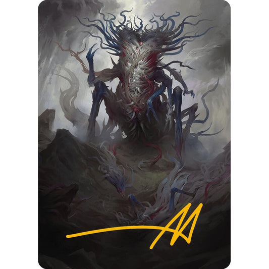 Image for Azlask, the Swelling Scourge Art Card (Gold-Stamped Signature) (25) (ASMH3) - Magic: The Gathering