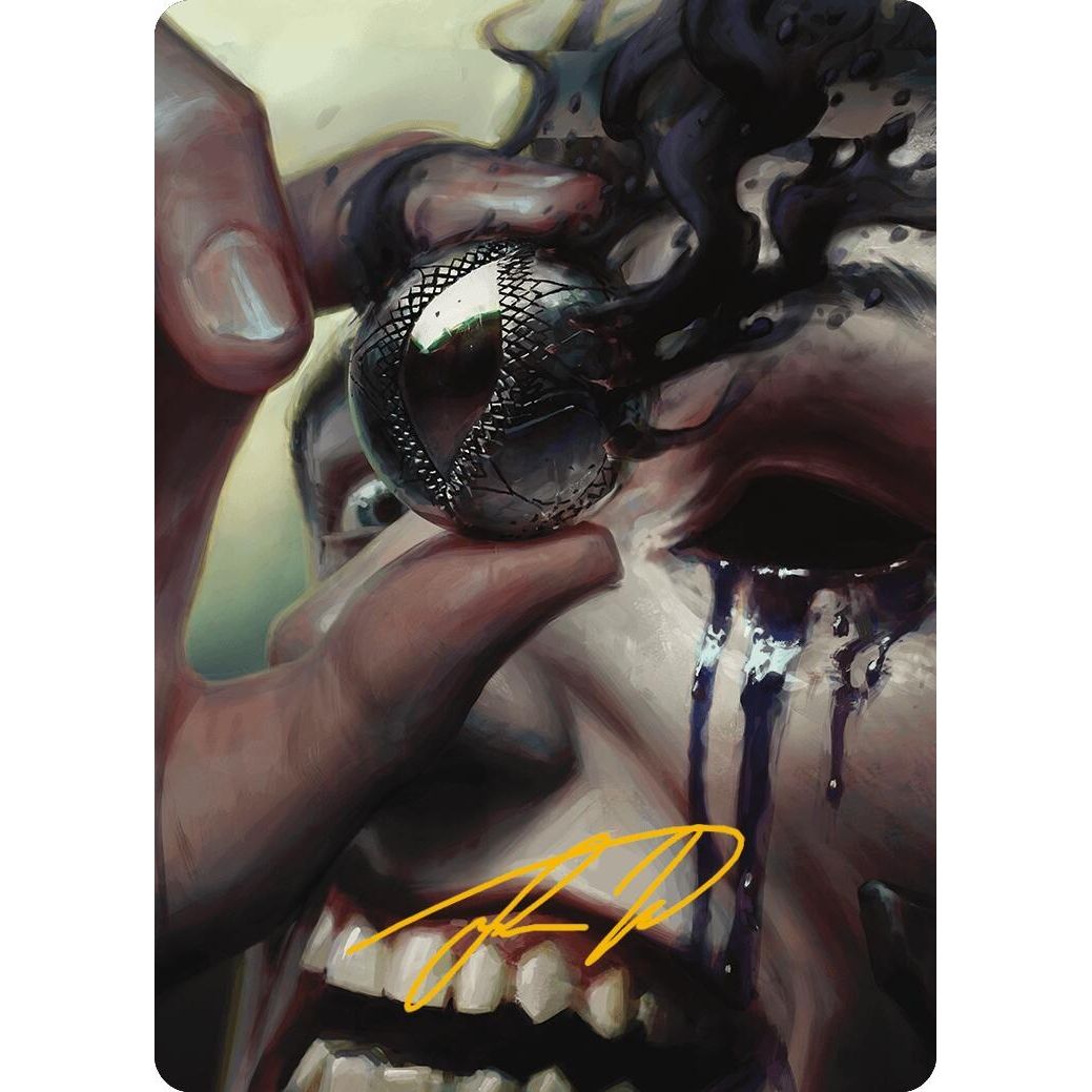 Image for Jet Medallion Art Card (Gold-Stamped Signature) (42) (ASMH3) - Magic: The Gathering