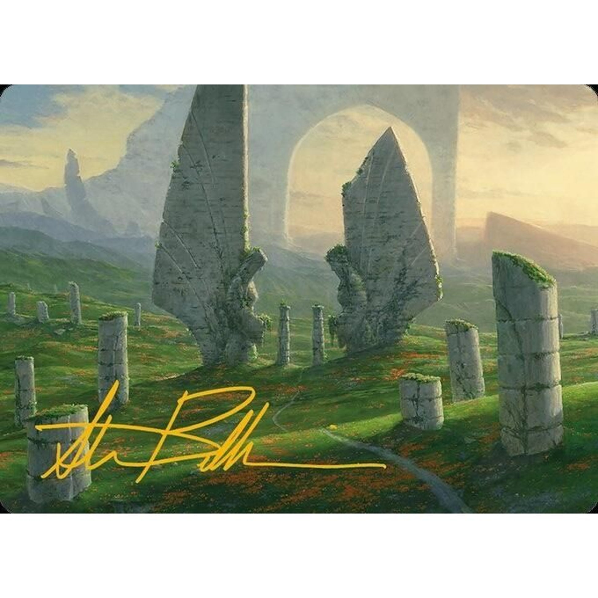 Image for Monumental Henge Art Card (Gold-Stamped Signature) (15) (ASMH3) - Magic: The Gathering
