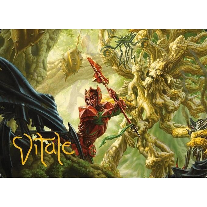 Image for Collective Resistance Art Card (Gold-Stamped Signature) (7) (ASMH3) - Magic: The Gathering