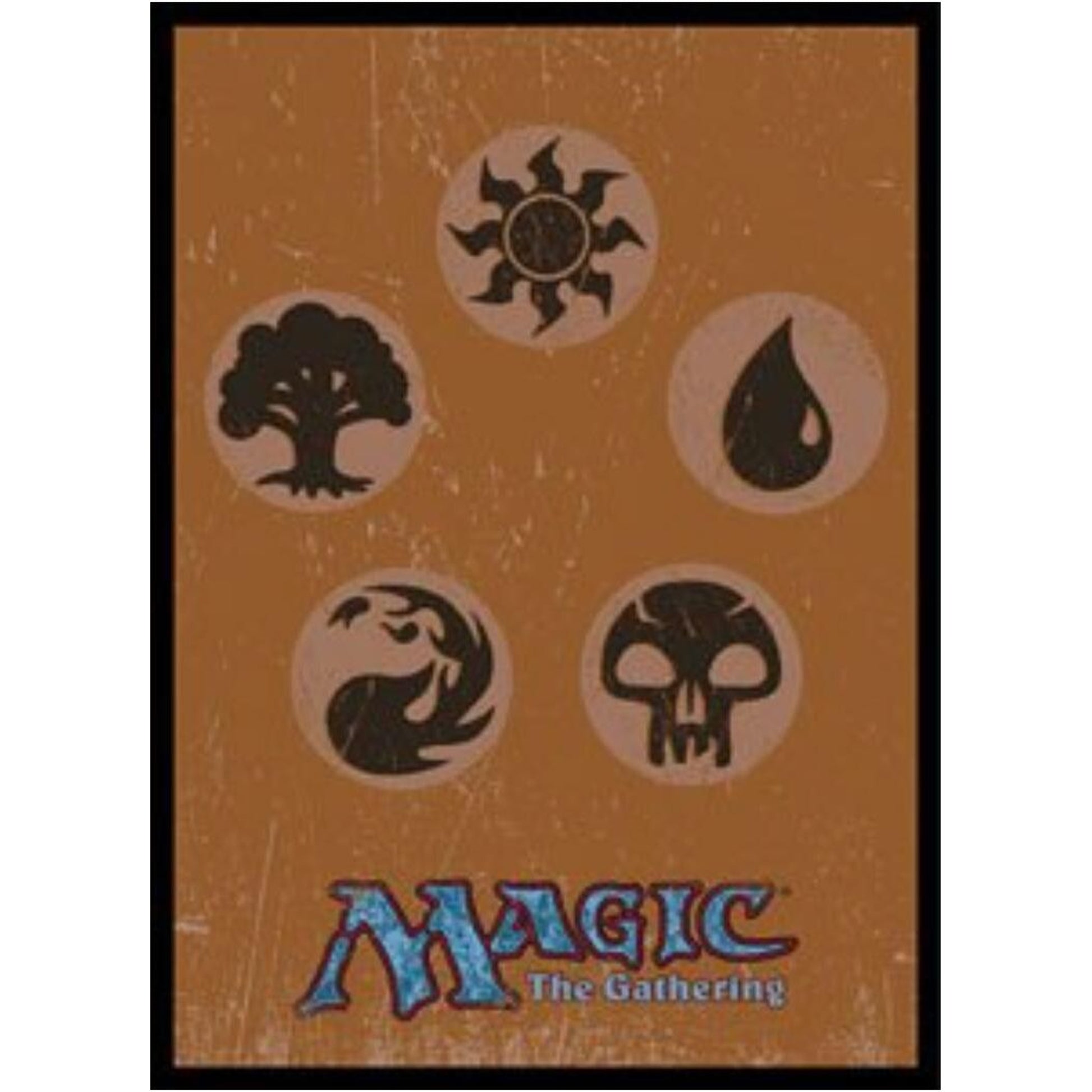 Image for Magic MTG Players Card Sleeves - Retro Core - Mana Symbols MTGS-257 (80 - Pack) - Card Sleeves