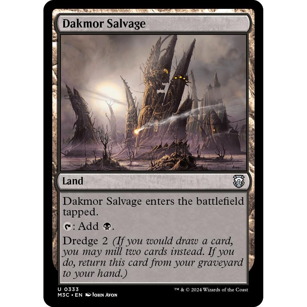 Image for Dakmor Salvage (Ripple Foil) (333) (M3C) - Magic: The Gathering