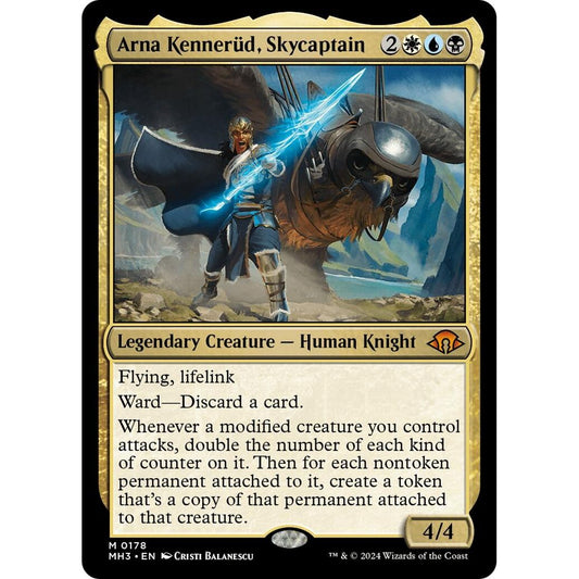 Image for Arna Kennerud, Skycaptain (178) (MH3) - Magic: The Gathering