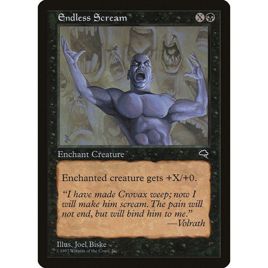 Image for Endless Scream (132) (TMP) - Magic: The Gathering