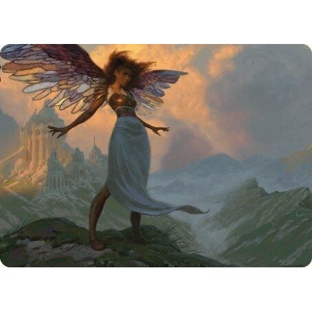 Image for Glasswing Grace Art Card (19) (ASMH3) - Magic: The Gathering