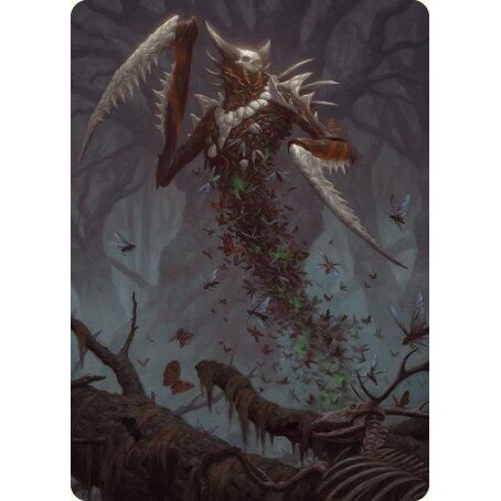 Image for Grist, the Plague Swarm Art Card (18) (ASMH3) - Magic: The Gathering