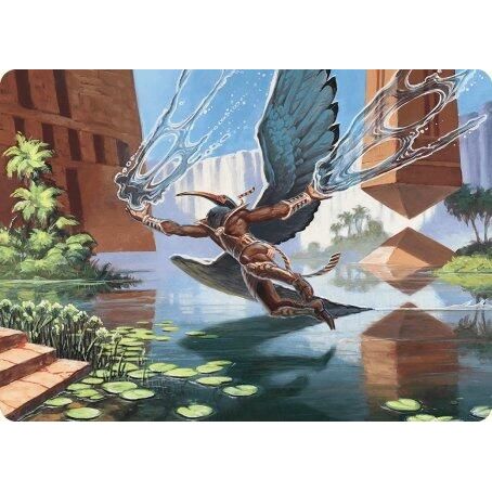Image for Nadu, Winged Wisdom Art Card (14) (ASMH3) - Magic: The Gathering