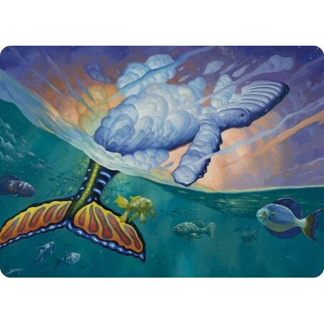Image for Dreamtide Whale Art Card (2) (ASMH3) - Magic: The Gathering