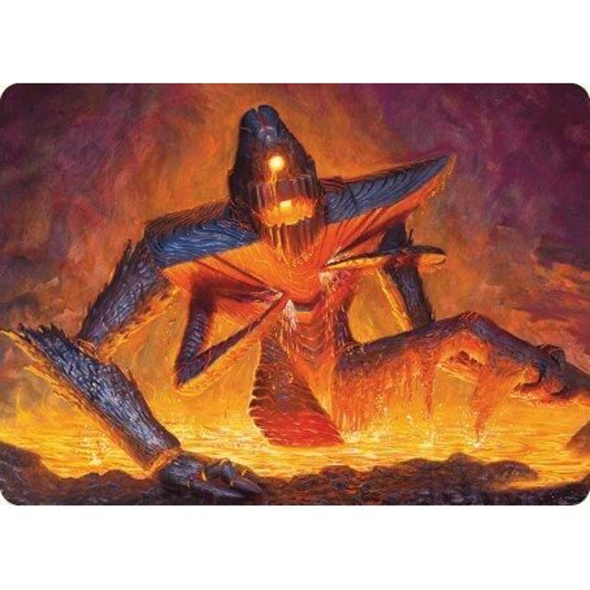 Image for Molten Gatekeeper Art Card (5) (ASMH3) - Magic: The Gathering