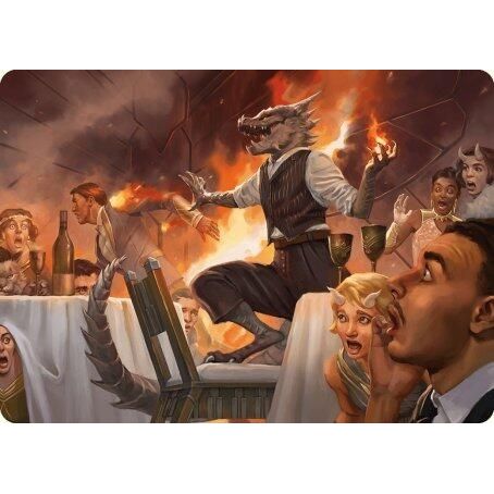 Image for Party Thrasher Art Card (6) (ASMH3) - Magic: The Gathering