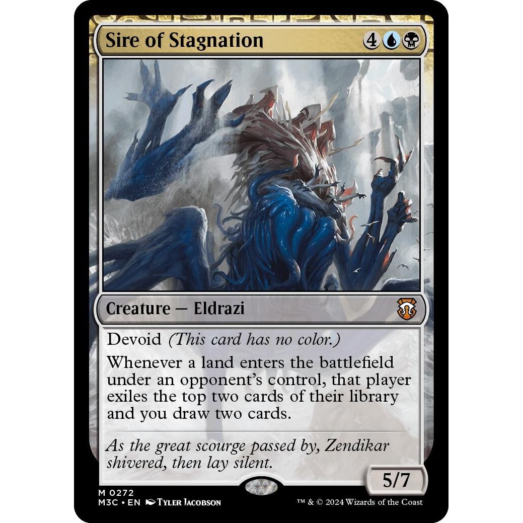 Image for Sire of Stagnation (Ripple Foil) (272) (M3C) - Magic: The Gathering
