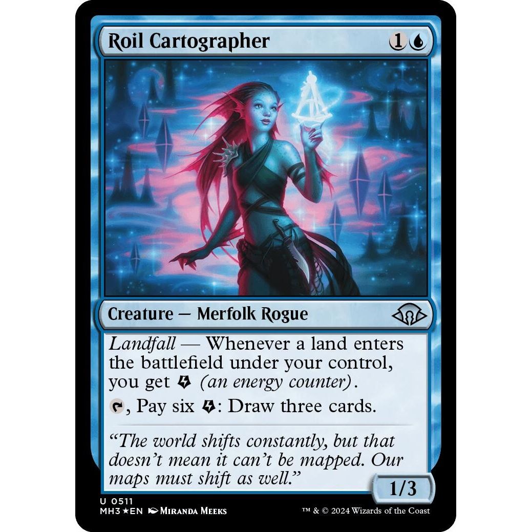 Image for Roil Cartographer (Ripple Foil) (511) (MH3) - Magic: The Gathering