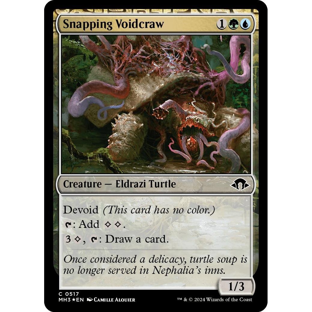 Image for Snapping Voidcraw (Ripple Foil) (517) (MH3) - Magic: The Gathering