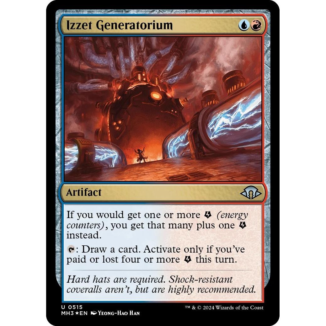 Image for Izzet Generatorium (Ripple Foil) (515) (MH3) - Magic: The Gathering