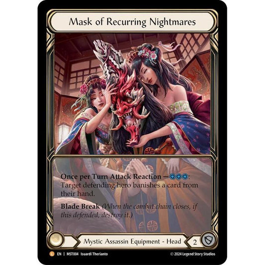 Image for Mask of Recurring Nightmares (Extended Art) (MST004) (MST) - Flesh and Blood TCG