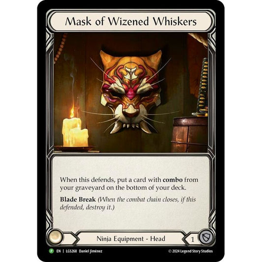 Image for Mask of Wizened Whiskers - LGS268 (LGS268) (PR) - Flesh and Blood TCG