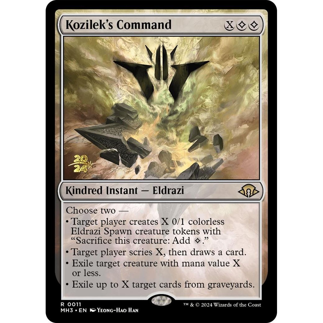 Image for Kozilek's Command (11) (PRE) - Magic: The Gathering