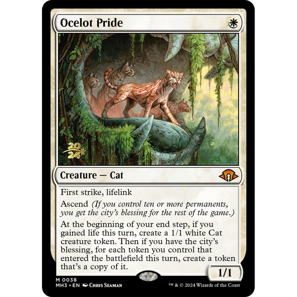 Image for Ocelot Pride (38) (PRE) - Magic: The Gathering