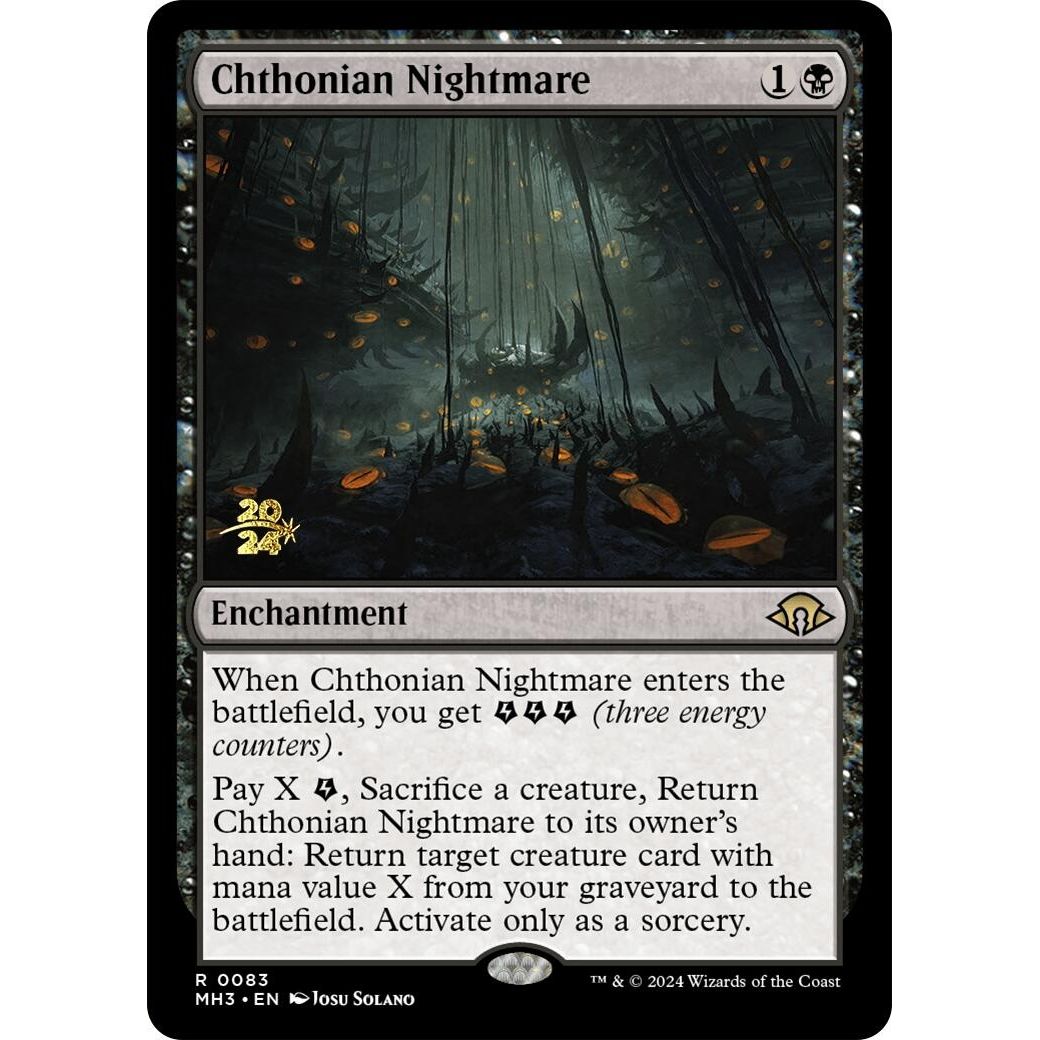 Image for Chthonian Nightmare (83) (PRE) - Magic: The Gathering