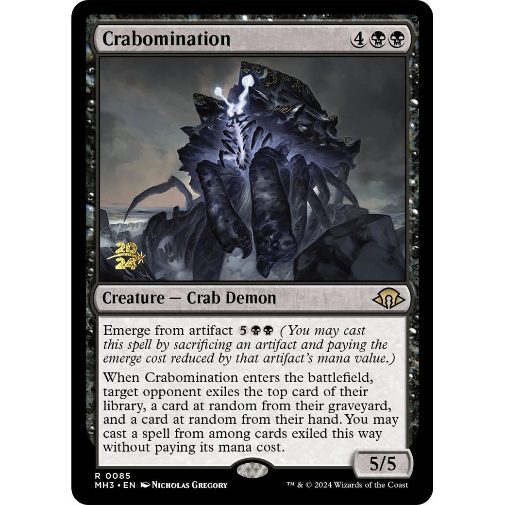 Image for Crabomination (85) (PRE) - Magic: The Gathering