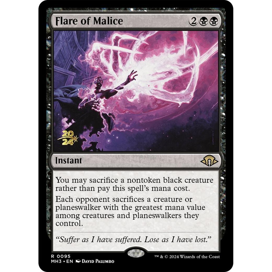 Image for Flare of Malice (95) (PRE) - Magic: The Gathering
