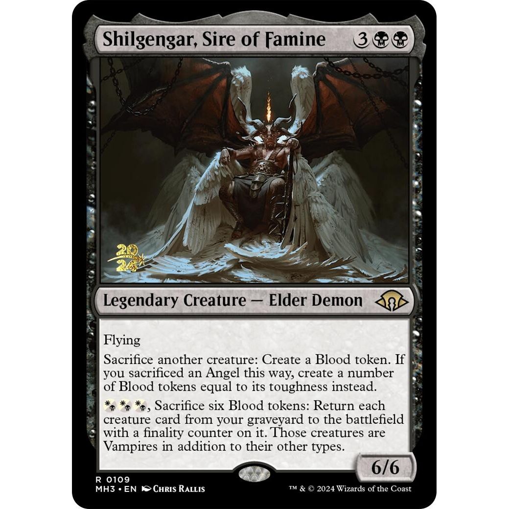 Image for Shilgengar, Sire of Famine (109) (PRE) - Magic: The Gathering