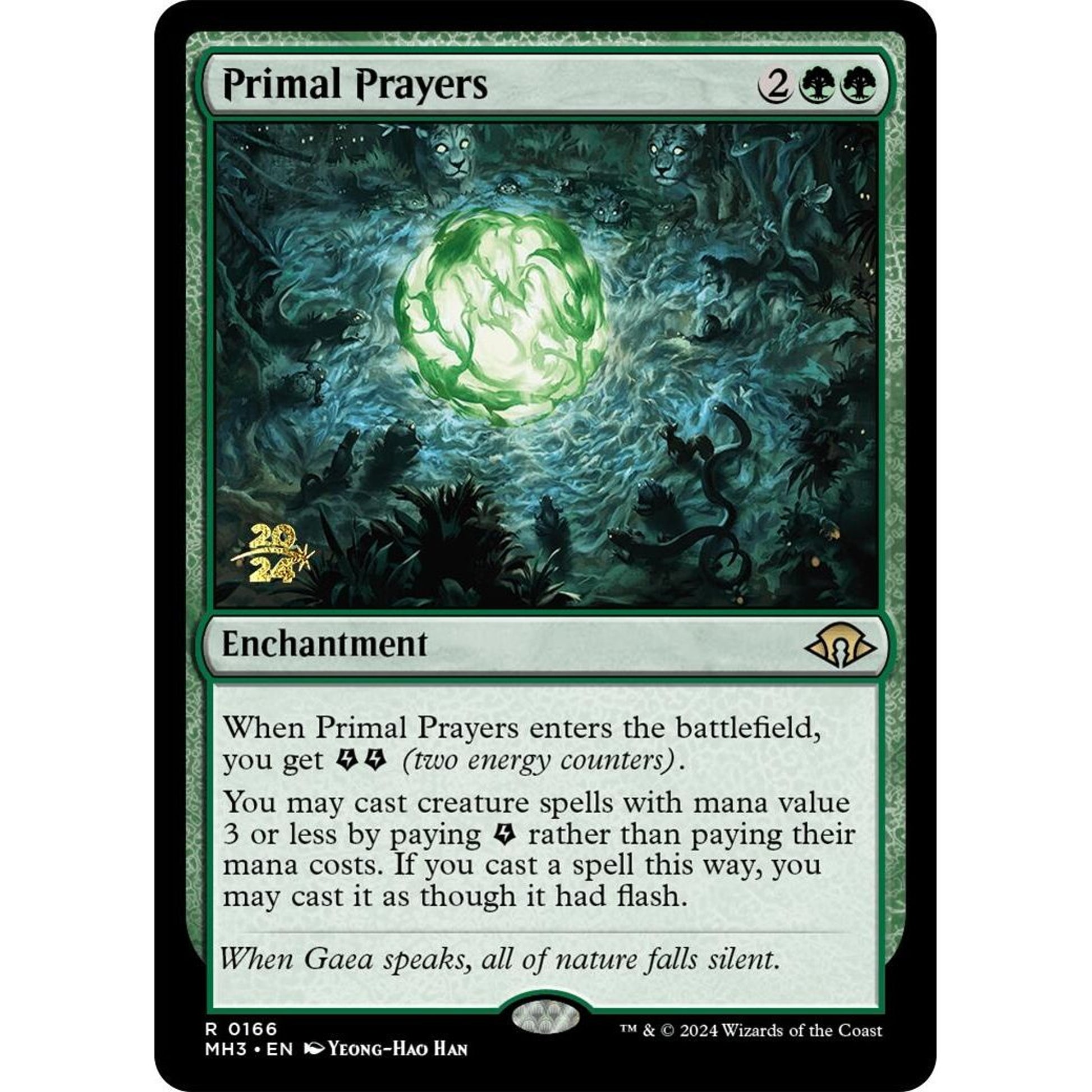 Image for Primal Prayers (166) (PRE) - Magic: The Gathering