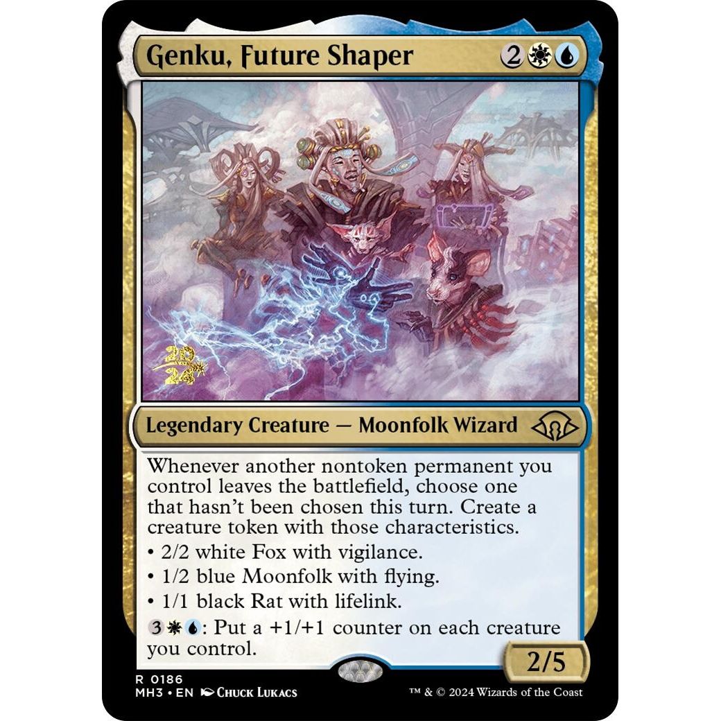 Image for Genku, Future Shaper (186) (PRE) - Magic: The Gathering