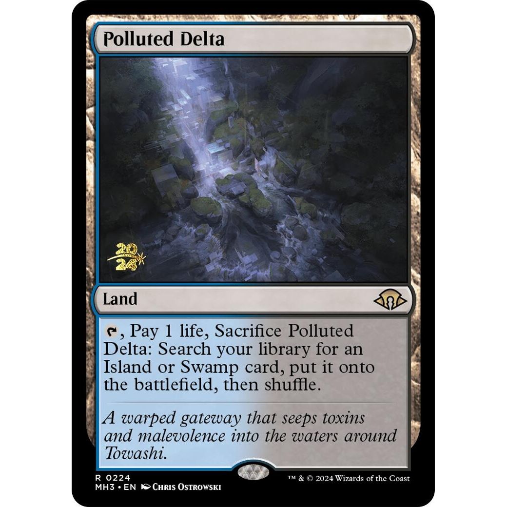 Image for Polluted Delta (224) (PRE) - Magic: The Gathering