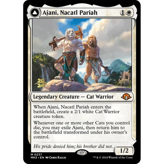 Image for Ajani, Nacatl Pariah (237) (PRE) - Magic: The Gathering
