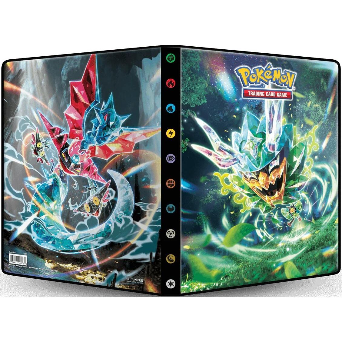 Image for Pokemon Scarlet and Violet Terastallized Ogerpon and Terastallized Dragapult 9-Pocket Portfolio - Storage Albums