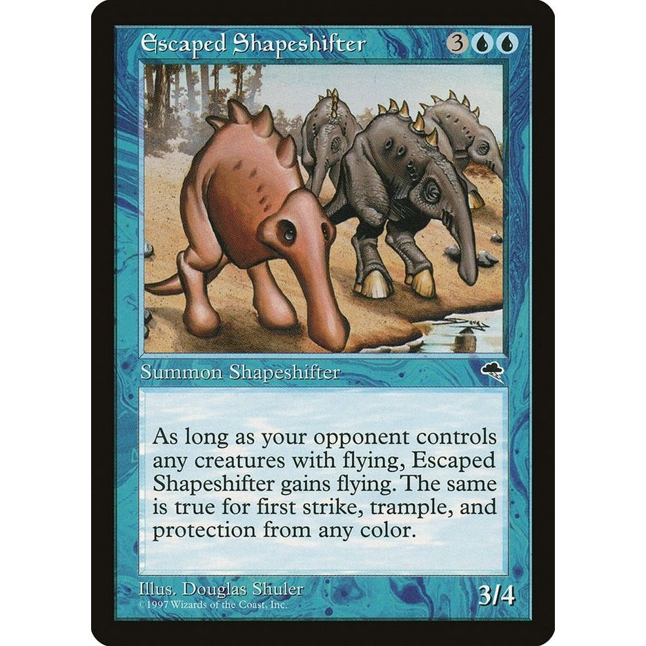 Image for Escaped Shapeshifter (62) (TMP) - Magic: The Gathering