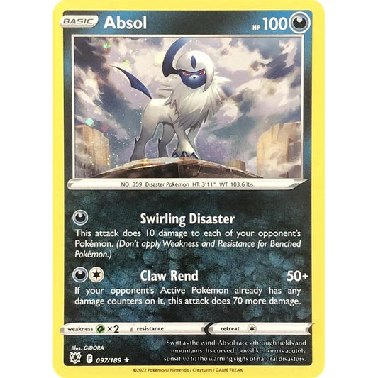 Image for Absol - 097/189 (Cosmos Holo) (097/189) (MCAP) - Pokemon