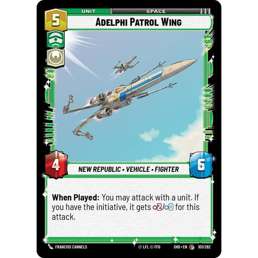 Image for Adelphi Patrol Wing (101/262) (SHD) - Star Wars: Unlimited