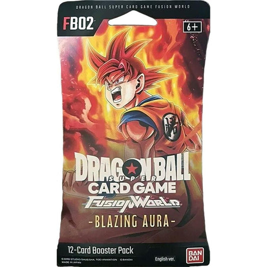 Image for Blazing Aura Sleeved Booster Pack [Son Goku (Awakened)] - Dragon Ball Super: Fusion World