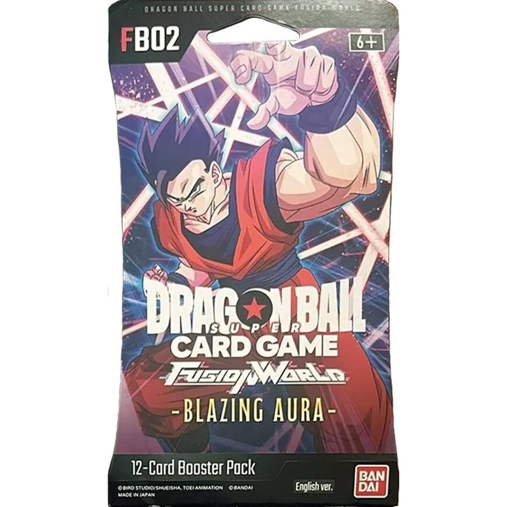 Image for Blazing Aura Sleeved Booster Pack [Son Gohan : Adolescence] - Dragon Ball Super: Fusion World