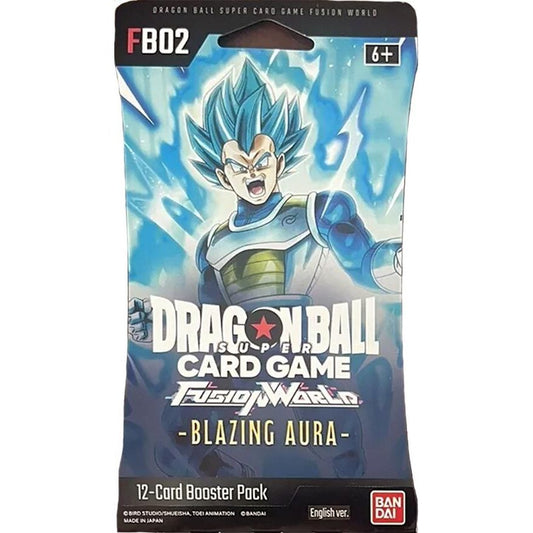 Image for Blazing Aura Sleeved Booster Pack [Vegeta (Awakened)] - Dragon Ball Super: Fusion World