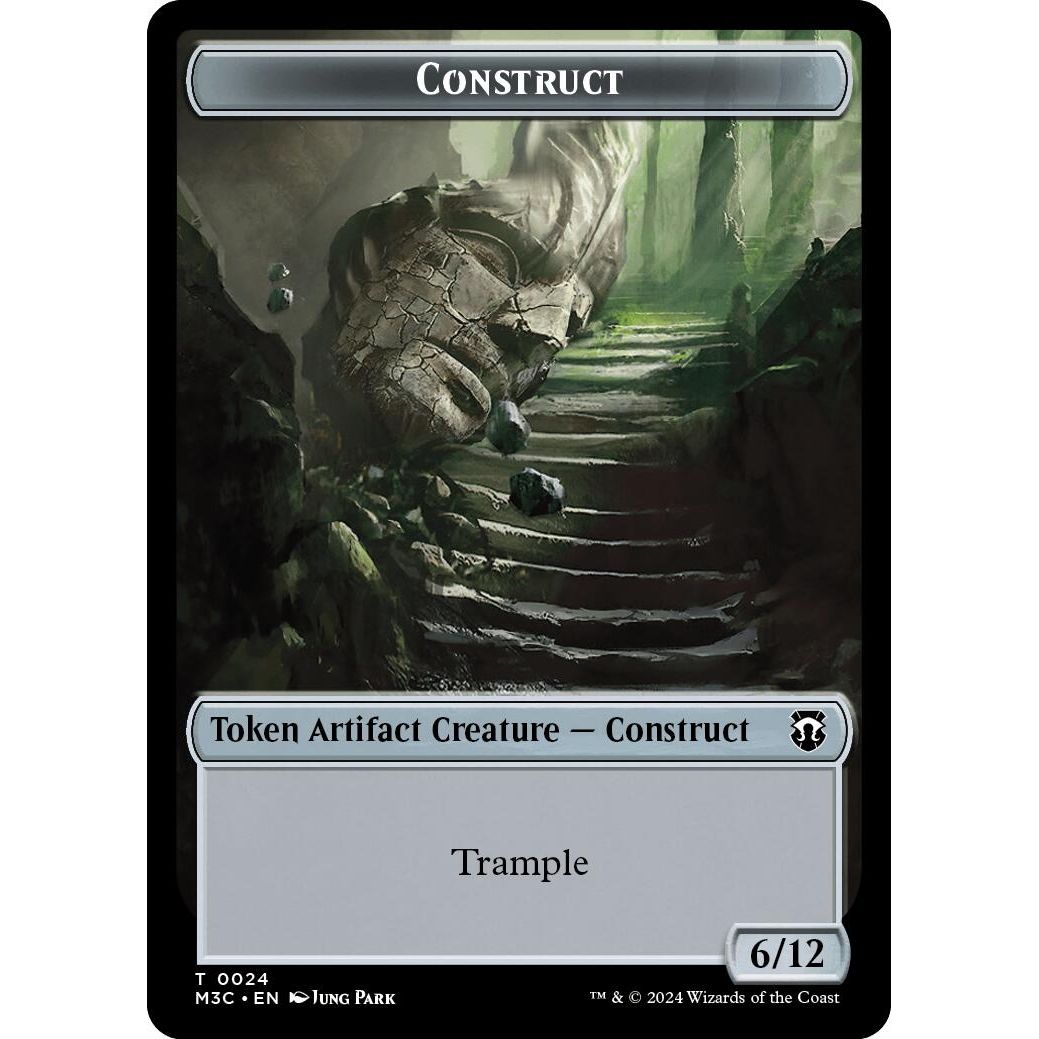 Image for Construct // Myr Double-Sided Token (24 // 25) (M3C) - Magic: The Gathering