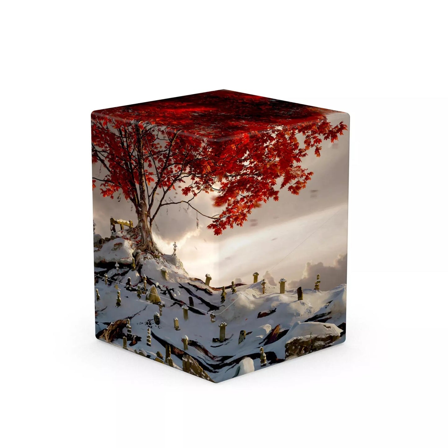 Image for Artist Edition Return To Earth Boulder Deck Case 100+: Mario Renau - In Icy Bloom - Deck Boxes