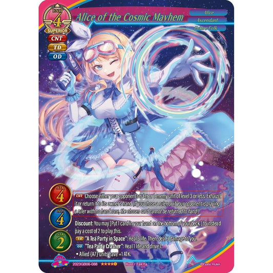 Image for Alice of the Cosmic Mayhem (2023GB06-088) - Gate Ruler